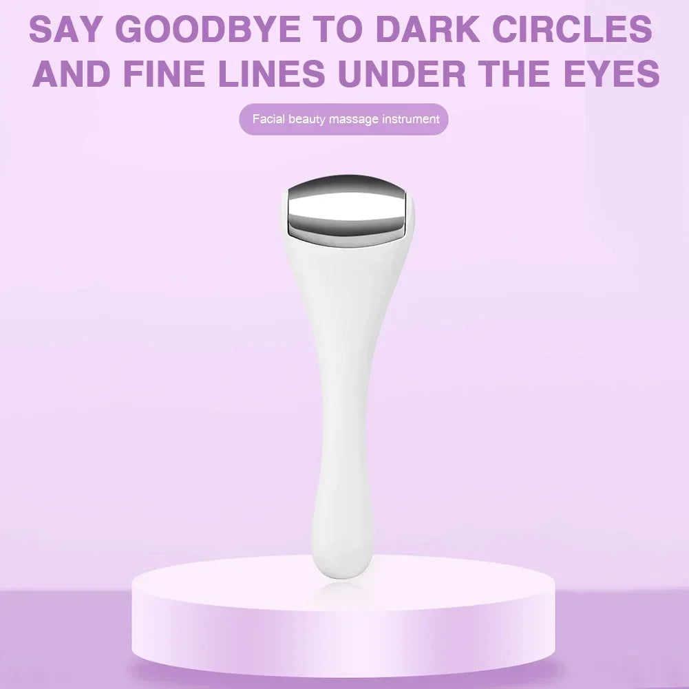 Eye & Face Metal Ice Roller – Cooling Stainless Steel Skincare Tool