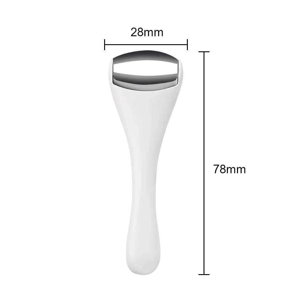 Eye & Face Metal Ice Roller – Cooling Stainless Steel Skincare Tool