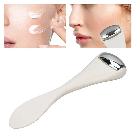 Eye & Face Metal Ice Roller – Cooling Stainless Steel Skincare Tool